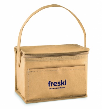 Logotrade promotional gifts photo of: 6 can woven paper cooler bag