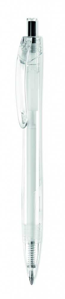 Logo trade corporate gift photo of: RPET push ball pen