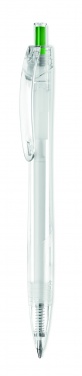 Logo trade promotional giveaways picture of: RPET push ball pen