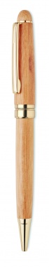 Logotrade business gift image of: Bamboo twist-action ballpoint pen in a box