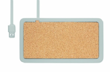 Logo trade promotional gifts image of: Wireless charging organizer10W