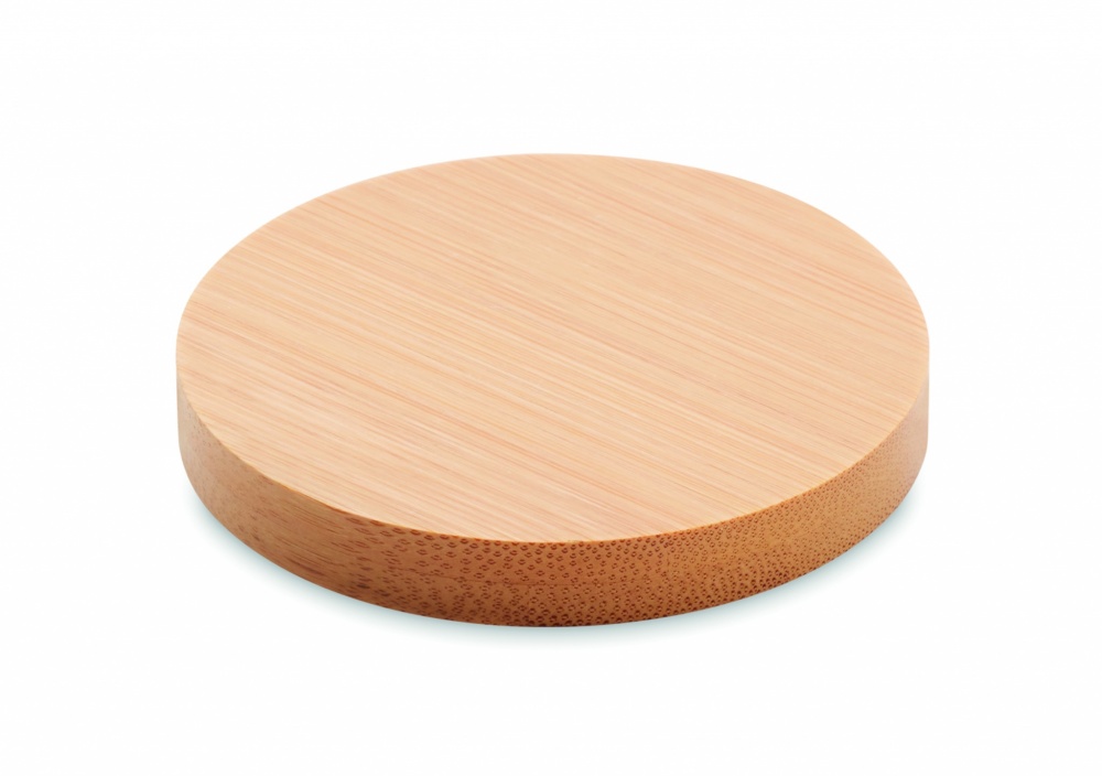 Logotrade promotional item image of: Bamboo bottle opener/ coaster DAKAI