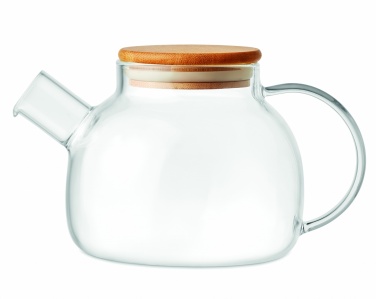 Logo trade promotional items picture of: Teapot borosilicate glass 850ml