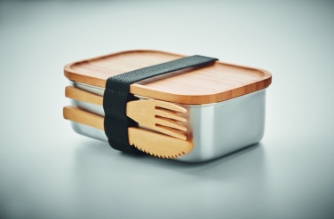 Logo trade promotional product photo of: Stainless steel lunchbox 600ml