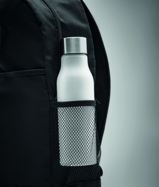 Logotrade promotional item picture of: Backpack in RPET & COB light