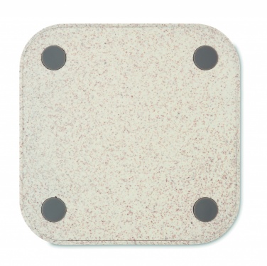 Logotrade corporate gift picture of: Hub charger wheat straw/ABS 5W