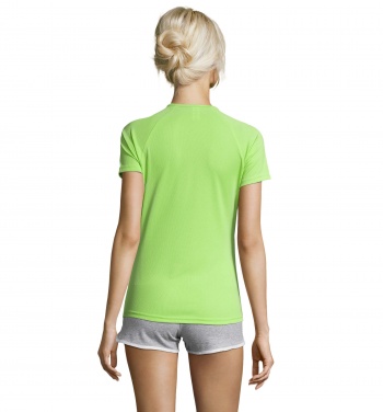 Logo trade promotional gifts image of: SPORTY WOMEN T-SHIRT POLYES