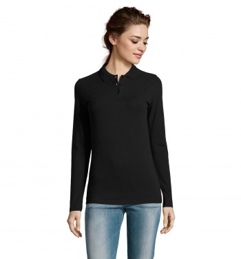 Logotrade promotional merchandise picture of: PERFECT WOMEN LSL POLO  180