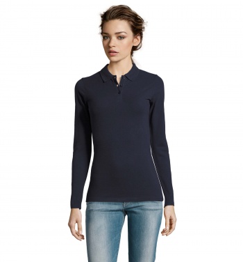 Logotrade promotional giveaway image of: PERFECT WOMEN LSL POLO  180