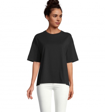 Logo trade promotional merchandise picture of: BOXY WOMEN OVERSIZE T-SHIRT