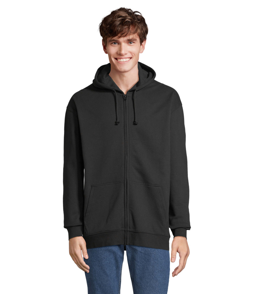 Logo trade promotional giveaways picture of: CARTER Full Zip Hoodie