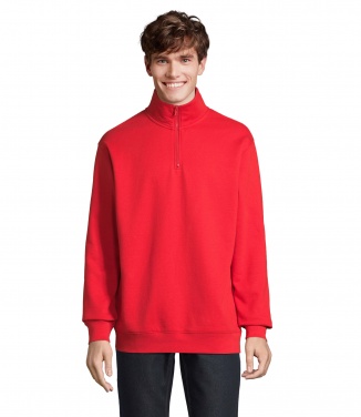 Logotrade business gifts photo of: CONRAD Sweat Zip Collar