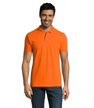 Logo trade promotional giveaways image of: PERFECT MEN Polo 180g
