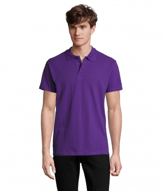 Logo trade promotional giveaways picture of: SPRING II MEN Polo 210g