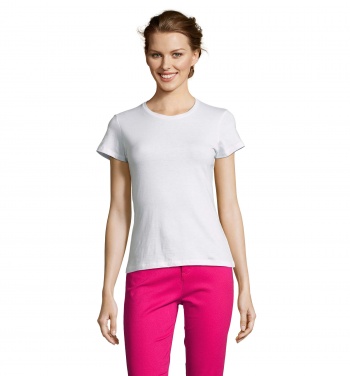 Logo trade promotional giveaways picture of: MISS WOMEN T-SHIRT 150g