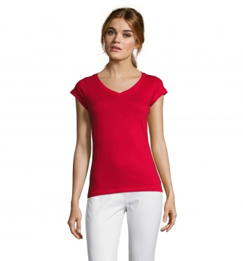 Logotrade promotional gift image of: MOON WOMEN T-SHIRT 150g