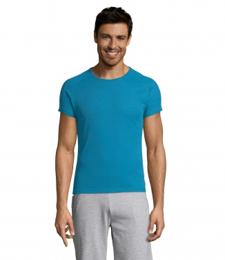 Logo trade promotional gifts image of: SPORTY MEN T-Shirt