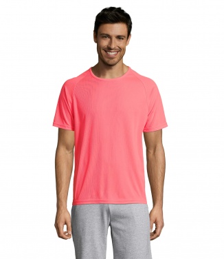Logo trade advertising products image of: SPORTY MEN T-Shirt
