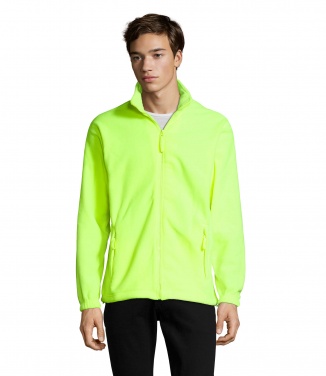 Logo trade promotional merchandise photo of: NORTH Zipped Fleece Jacket