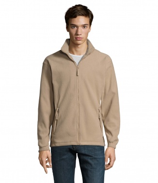 Logo trade business gifts image of: NORTH Zipped Fleece Jacket