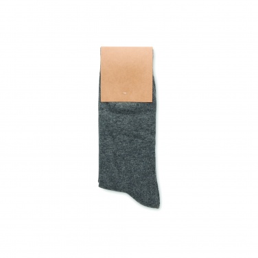Logo trade business gifts image of: Pair of socks in gift box M