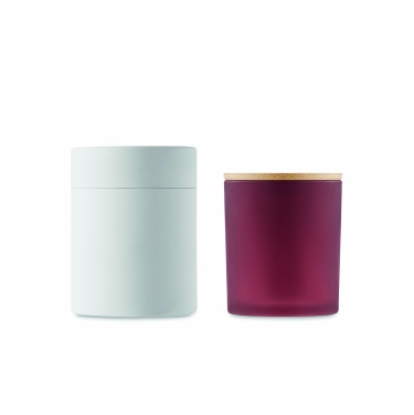Logo trade promotional gifts picture of: Plant based wax candle 120 gr