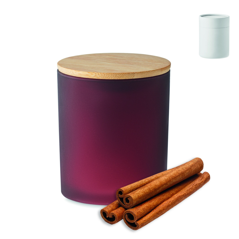 Logotrade advertising products photo of: Plant based wax candle 200 gr