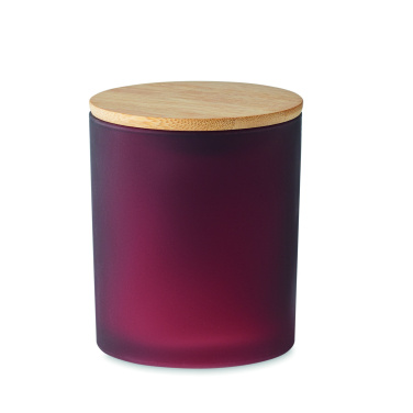 Logotrade promotional products photo of: Plant based wax candle 200 gr