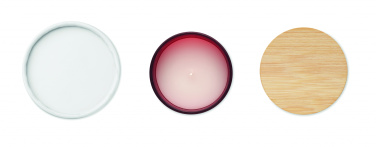 Logotrade promotional gift picture of: Plant based wax candle 200 gr