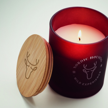 Logotrade advertising product image of: Plant based wax candle 200 gr