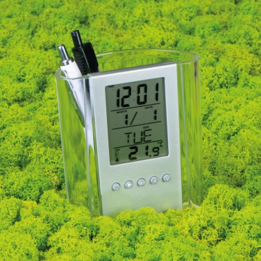 Logotrade advertising product picture of: Acrylic desk pen holder MADRID