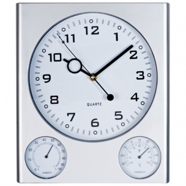 Logotrade promotional merchandise image of: Plastic wall clock DEN HAAG