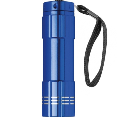 Logo trade promotional merchandise picture of: 6 COB metal torch MONTARGIS