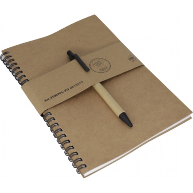 Logotrade corporate gift picture of: A5 ECO Notepad KENTWOOD