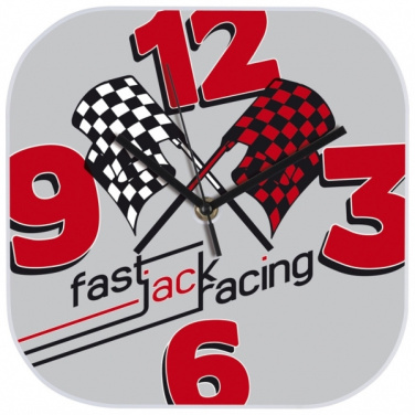 Logotrade promotional gift picture of: Wall clock with all over clock face BEL AIR