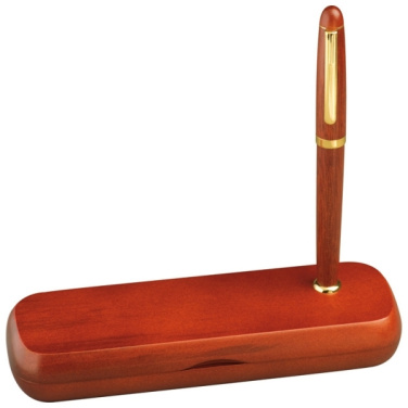 Logo trade promotional items picture of: Rosewood writing set OXFORD