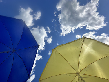 Logo trade promotional gifts picture of: Beach umbrella FORT LAUDERDALE