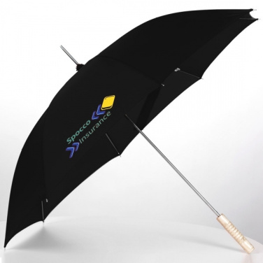 Logo trade corporate gifts image of: Automatic walking-stick umbrella LE MANS