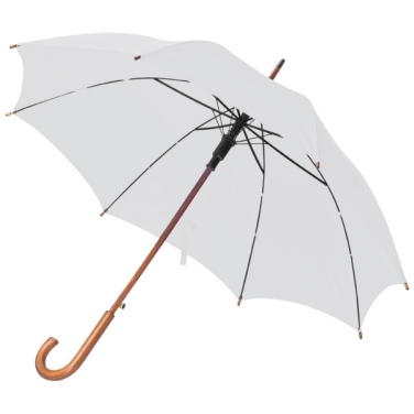 Logotrade promotional gifts photo of: Wooden automatic umbrella NANCY