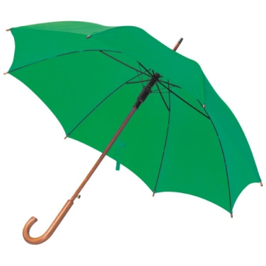 Logotrade business gift image of: Wooden automatic umbrella NANCY