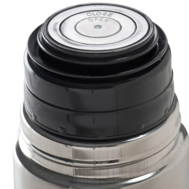Logo trade promotional merchandise photo of: Stainless steel isolating flask VIRGINIA BEACH 100 ml
