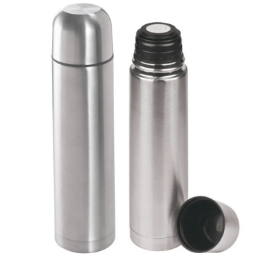 Logotrade promotional gifts photo of: Stainless steel isolating flask VIRGINIA BEACH 100 ml