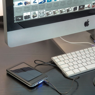 Logotrade promotional product image of: Solar power bank PHILADELPHIA