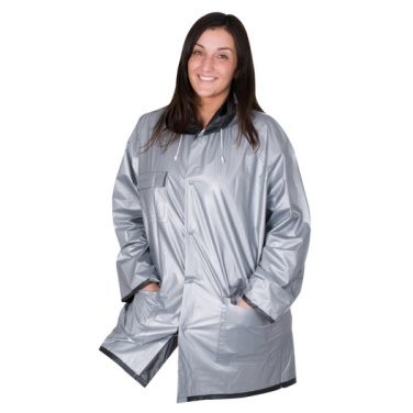 Logo trade advertising product photo of: Turn-over rain coat NANTERRE