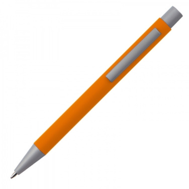 Logotrade business gift image of: Metal ballpen soft touch ABU DHABI