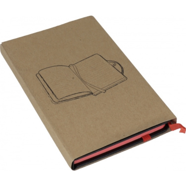 Logotrade corporate gift image of: Notebook A6 ROSTOCK