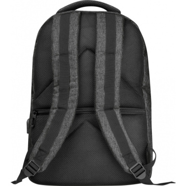 Logotrade promotional giveaway image of: rPET backpack RIMINI