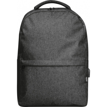 Logo trade corporate gifts picture of: rPET backpack RIMINI
