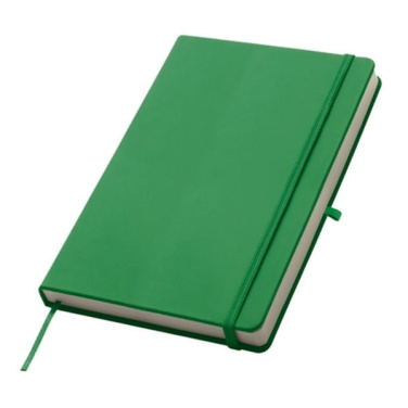 Logo trade promotional merchandise picture of: A5 note book KIEL