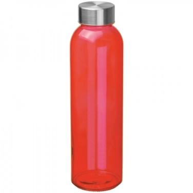 Logotrade advertising products photo of: Glass bottle INDIANOPOLIS 550 ml